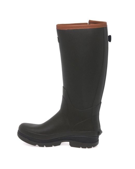 Barbour Green Tempest Wellingtons for men