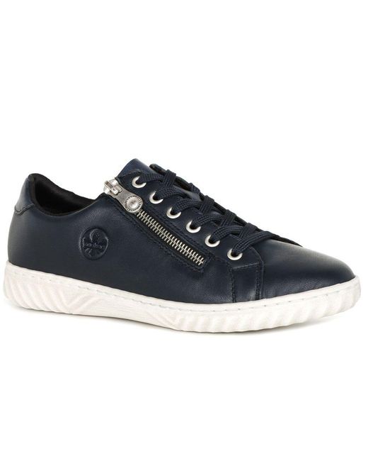 Rieker Blue Norma Trainers