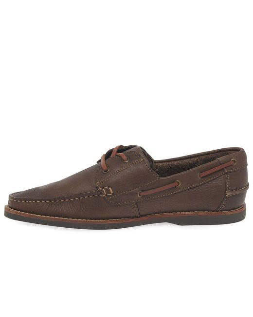 Anatomic & Co Brown Shore Boat Shoes for men
