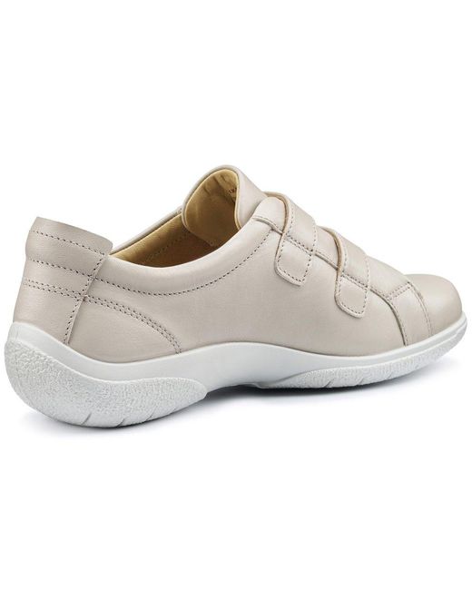 Hotter White Leap Ii Casual Shoes Colour: Pale