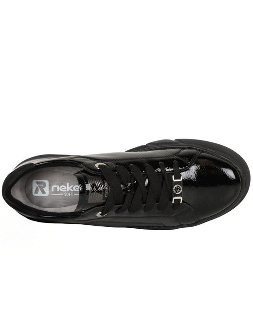 Rieker Black Wand Trainers