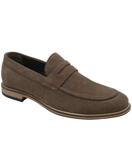 Frank Wright Brown Turnbull Loafers for men