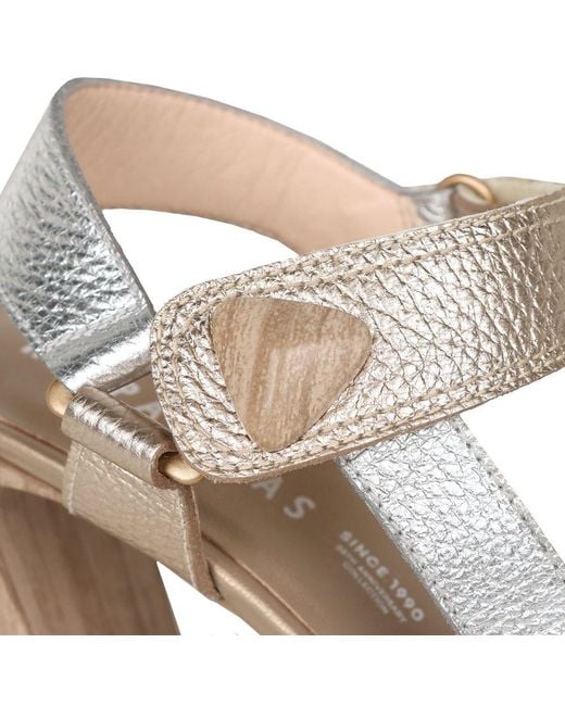 Hispanitas Metallic Miami Sandals