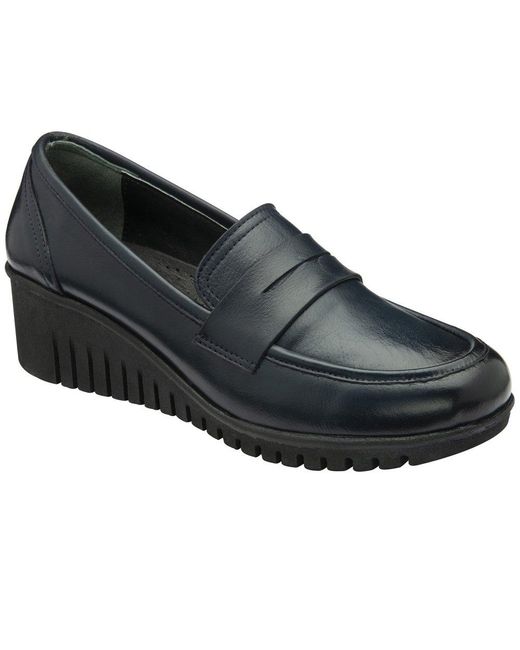 Lotus Black Detroit Loafers