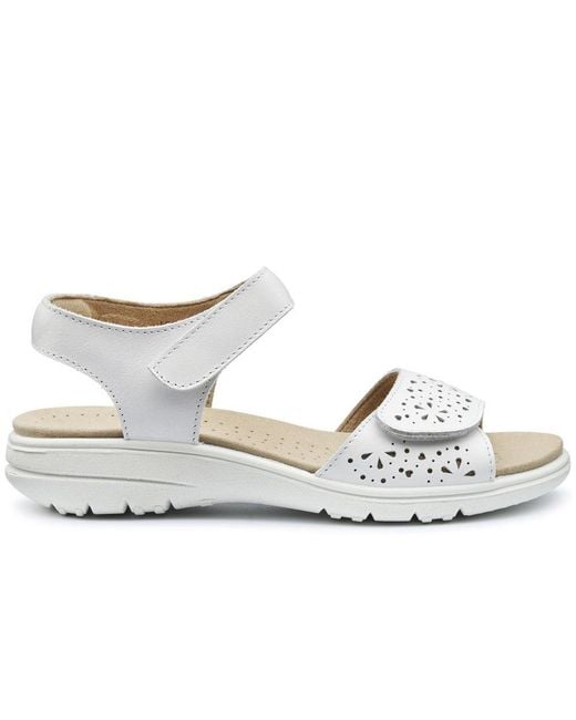 Hotter Metallic Leah Ii Wide Fit Sandals