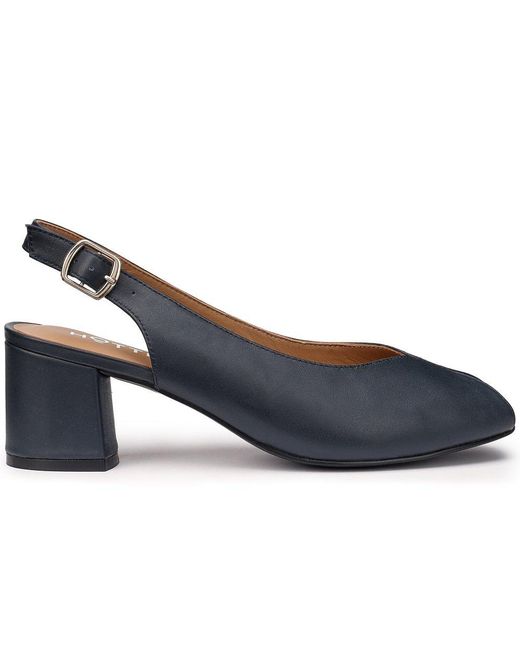 Hotter Blue Studio Court Shoes