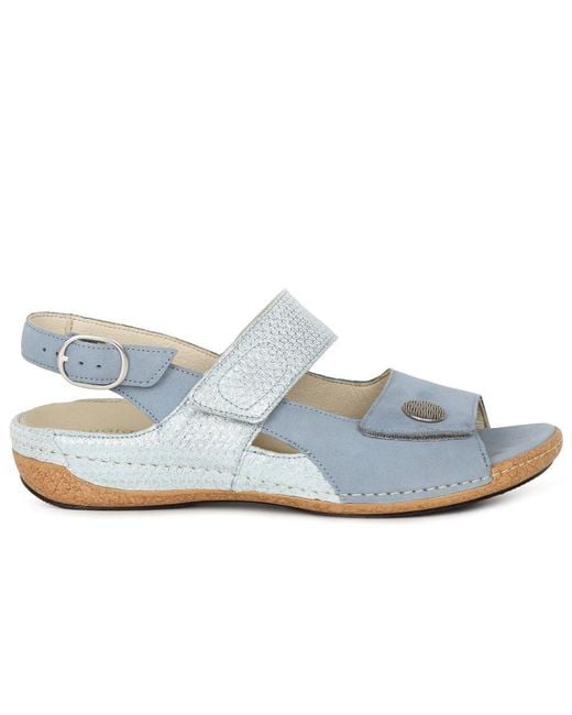 Waldläufer Blue Harriet Sandals
