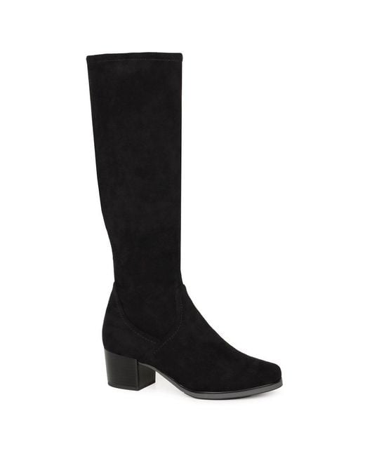 Caprice Black Chloe Knee High Boots