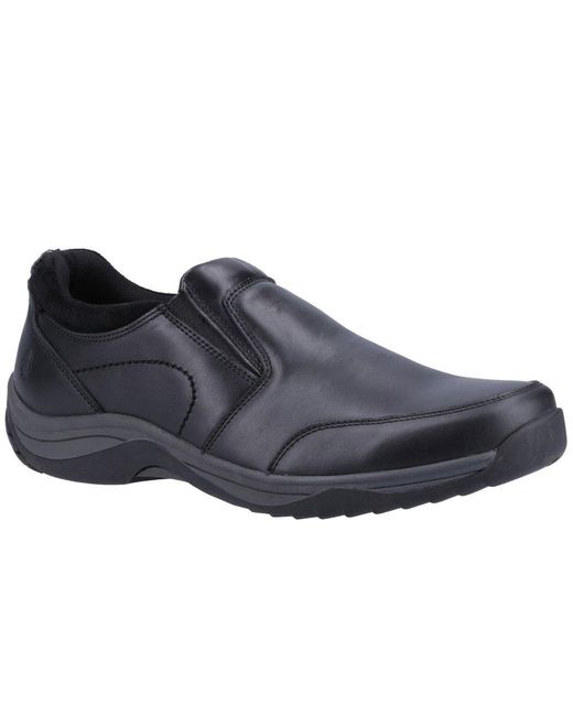 Hush Puppies Blue Donald Slip On Shoes for men