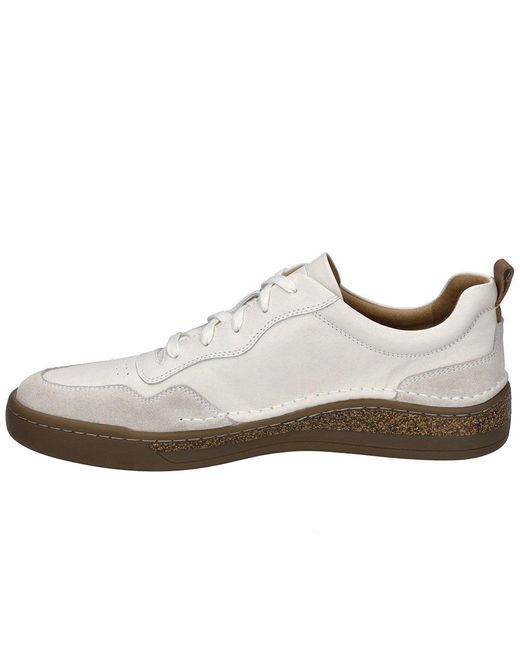 Josef Seibel White Cleve 01 Trainers (Weiss) for men