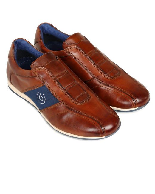 Bugatti Brown Thompson Trainers for men