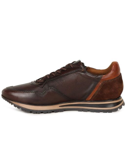 Bugatti Brown Casper Trainers for men