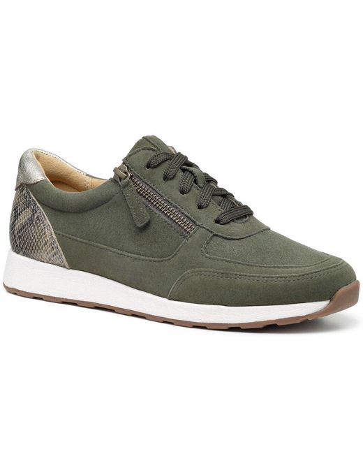 Hotter Gray Juno Casual Trainers