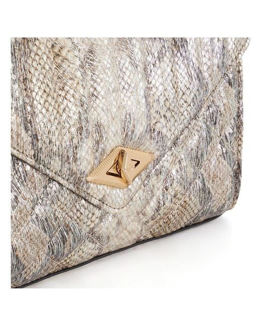 Dune Dellsie Clutch Bag in Metallic Lyst Canada
