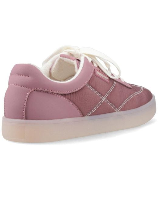 Rocket Dog Pink Kitty Nylon Pu Trainers