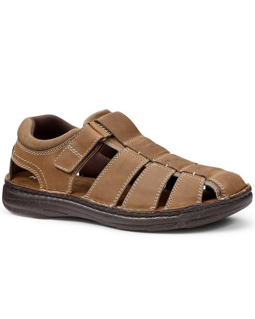 Hotter Brown Dock Ii Sandals for men