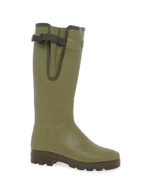 Le Chameau Neoprene Vierzonord Wellingtons in Green for Men | Lyst UK