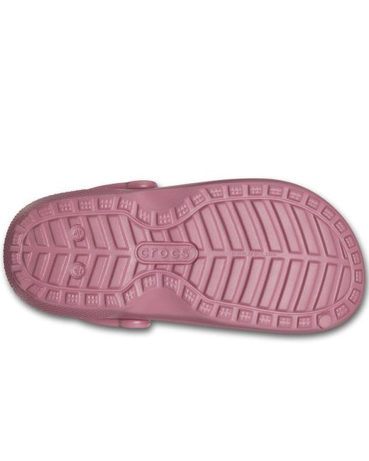 CROCSTM Purple Classic Lined Slippers