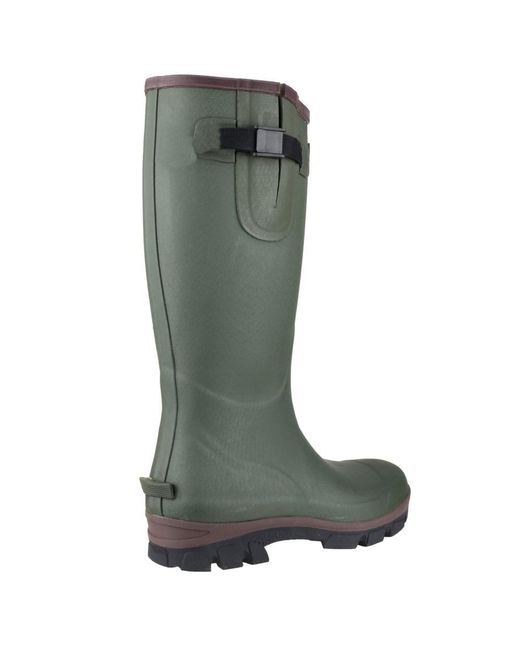 Cotswold Green Grange Wellingtons for men