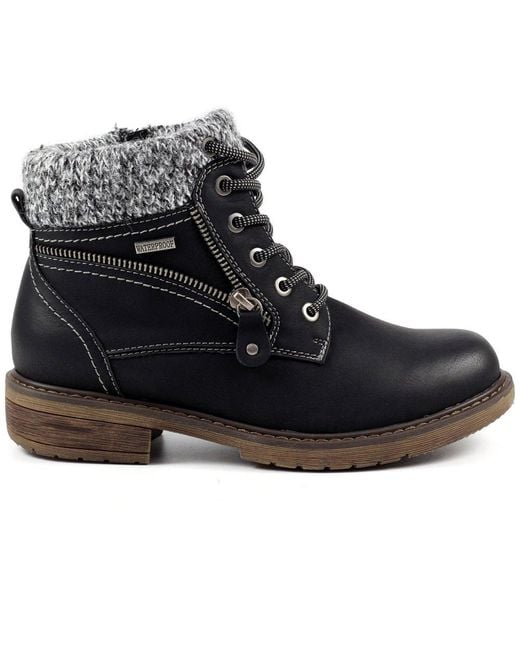 Lunar (GRS) Black Benson Iii Boots
