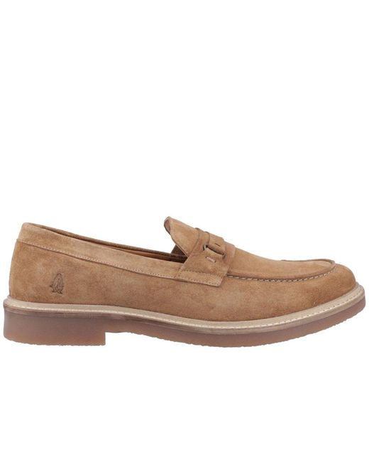 Hush Puppies Brown Gryffin Loafers for men