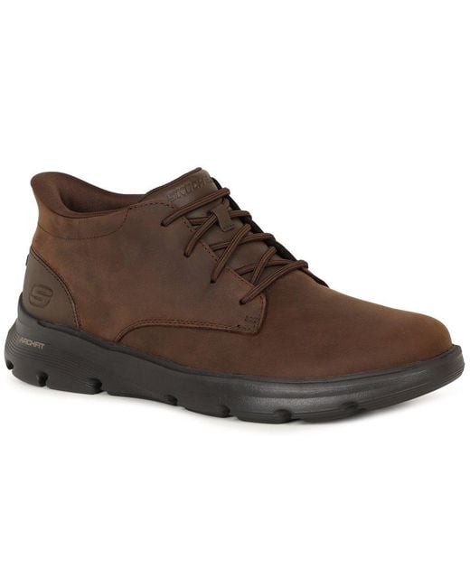 Skechers Brown Slip for men