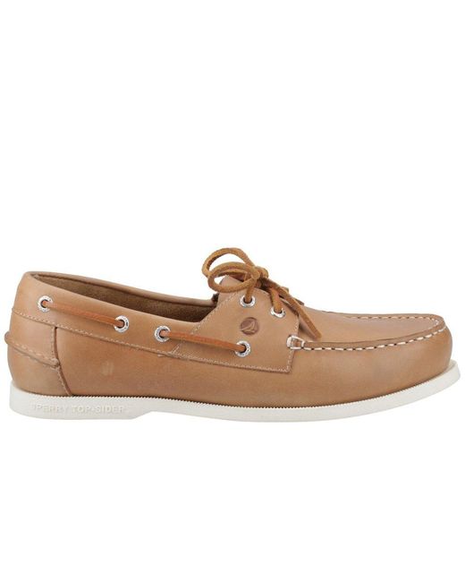 Sperry Top-Sider Brown Tacoma Boat Shoes for men