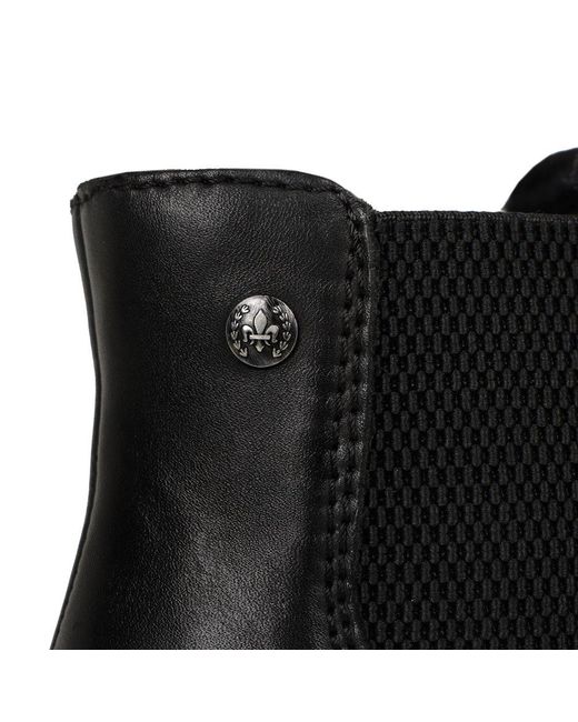 Rieker Black Acorn Ii Chelsea Boots