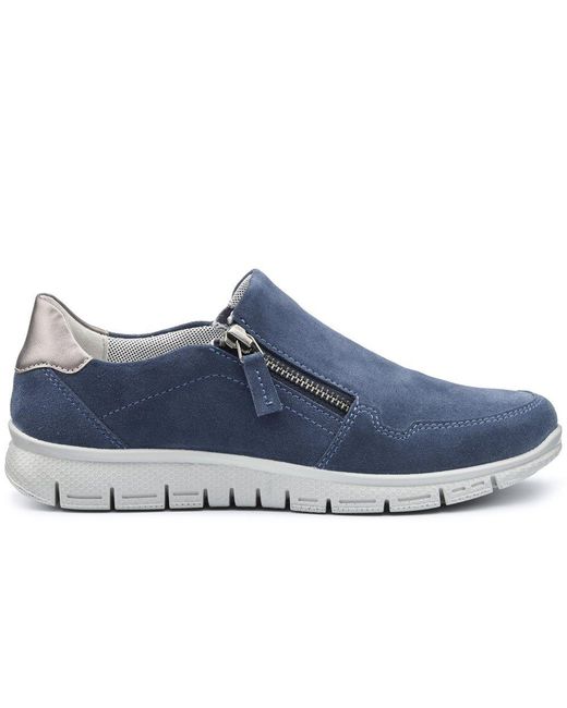Hotter Blue Skyla Trainers