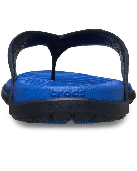 CROCSTM Blue Cro Dsv Coast Flip for men