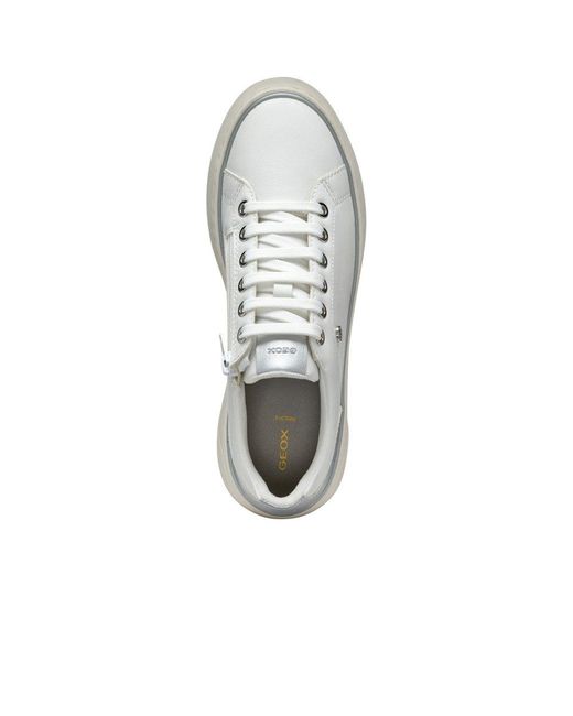 Geox White D Sunnetty Trainers