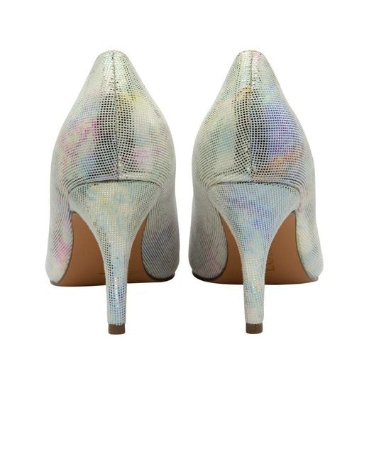 Lotus Metallic Megan Court Shoes