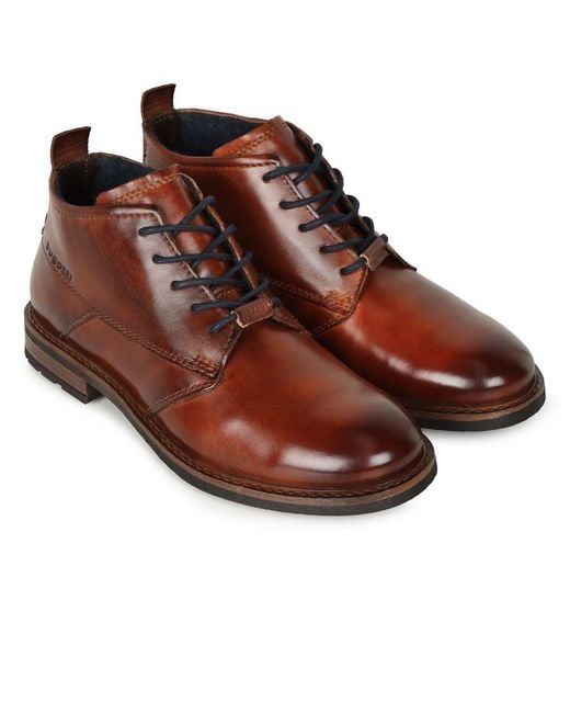 Bugatti Brown Rupert Boots for men