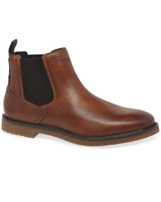 Bugatti Brown Caj Chelsea Boots for men