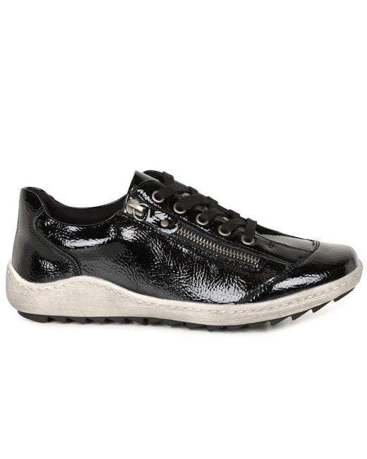 Lunar (GRS) Black Napier Trainers