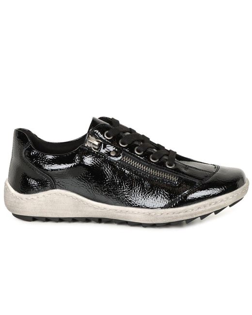 Lunar (GRS) Black Napier Trainers
