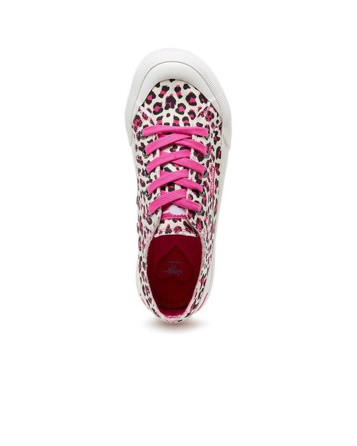 Rocket Dog Pink Jazzin Plus Monroe Trainers