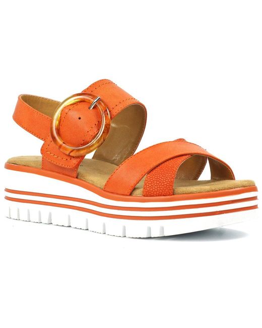 Lunar (GRS) Orange Elise Sandals