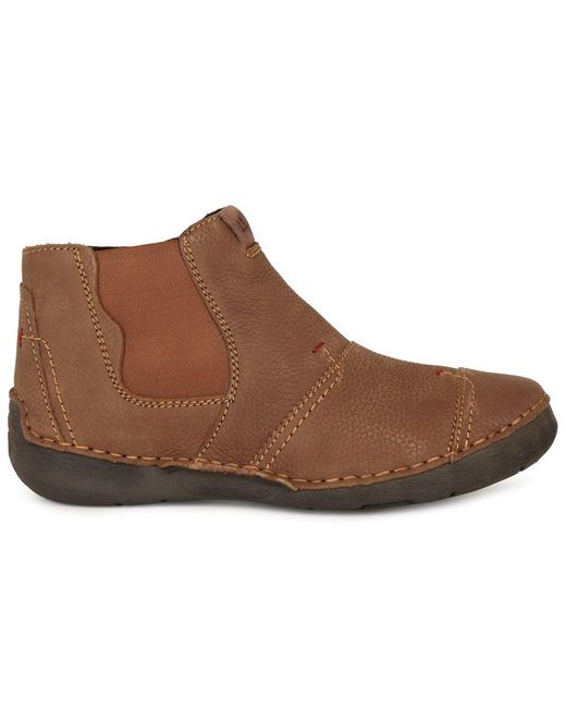 Josef Seibel Brown Fergey 55 Ankle Boots