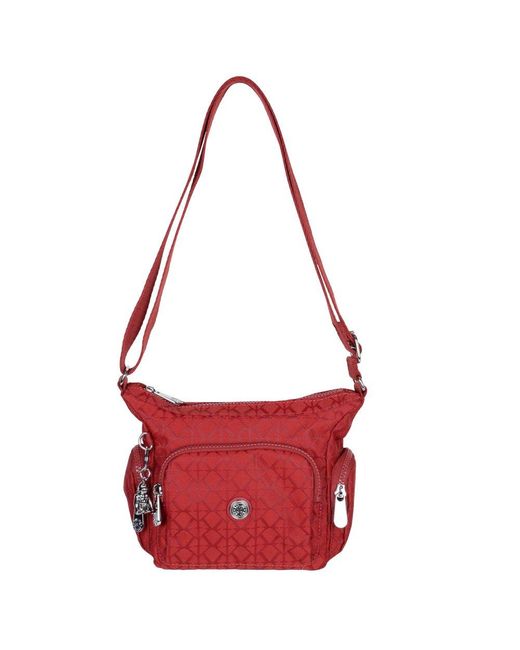 Kipling Red Gabbie Mini Shoulder Bags