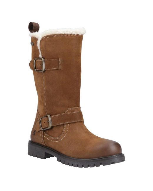 Hush Puppies Brown Winnie Boots