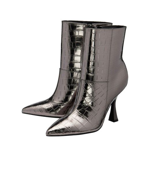 Ravel Gray Largo Ankle Boots