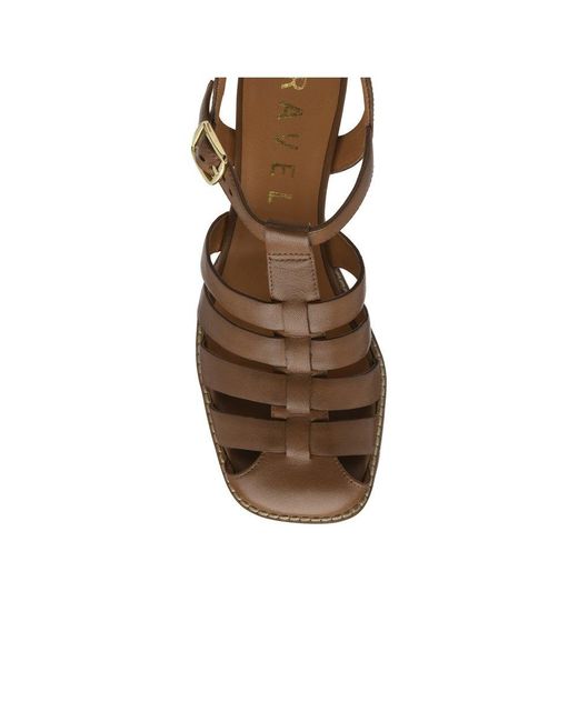 Ravel Brown Laxton Heeled Sandals