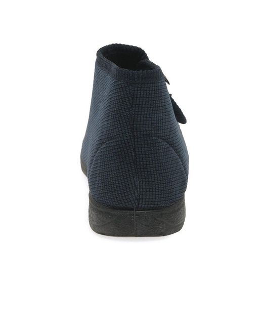 Goodyear Blue Drake Riptape Full Slippers for men