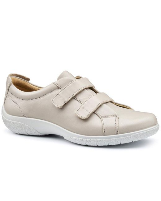 Hotter White Leap Ii Casual Shoes Colour: Pale