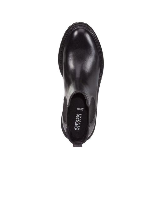 Geox Black D Iridea B Chelsea Boots