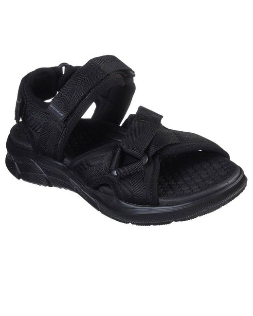 Skechers Black Equalizer 4.0 Tlgous Mens Sandals for men
