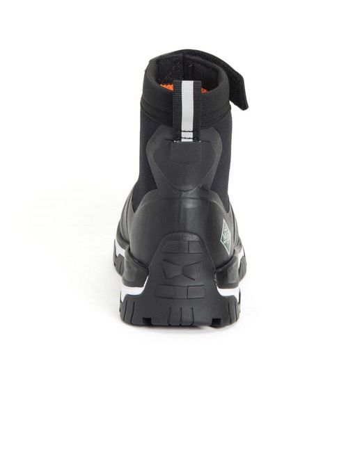Muck Boot Black Apex Mid Zip Boots