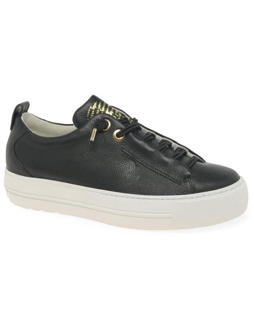 Paul Green Black Emely Trainers