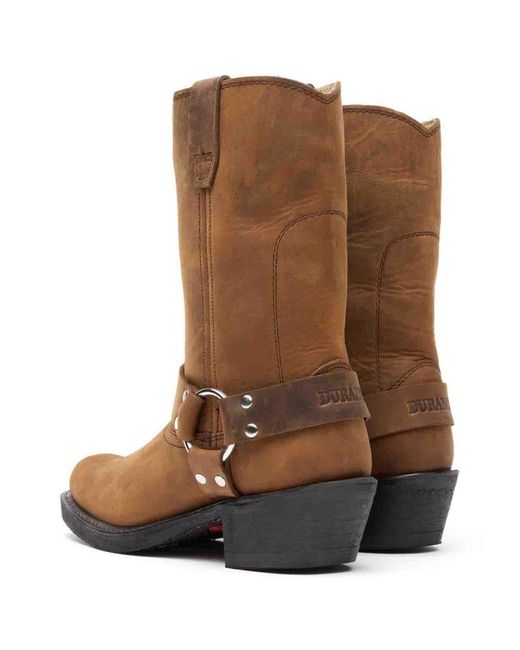 Durango Brown Harness Western Boots